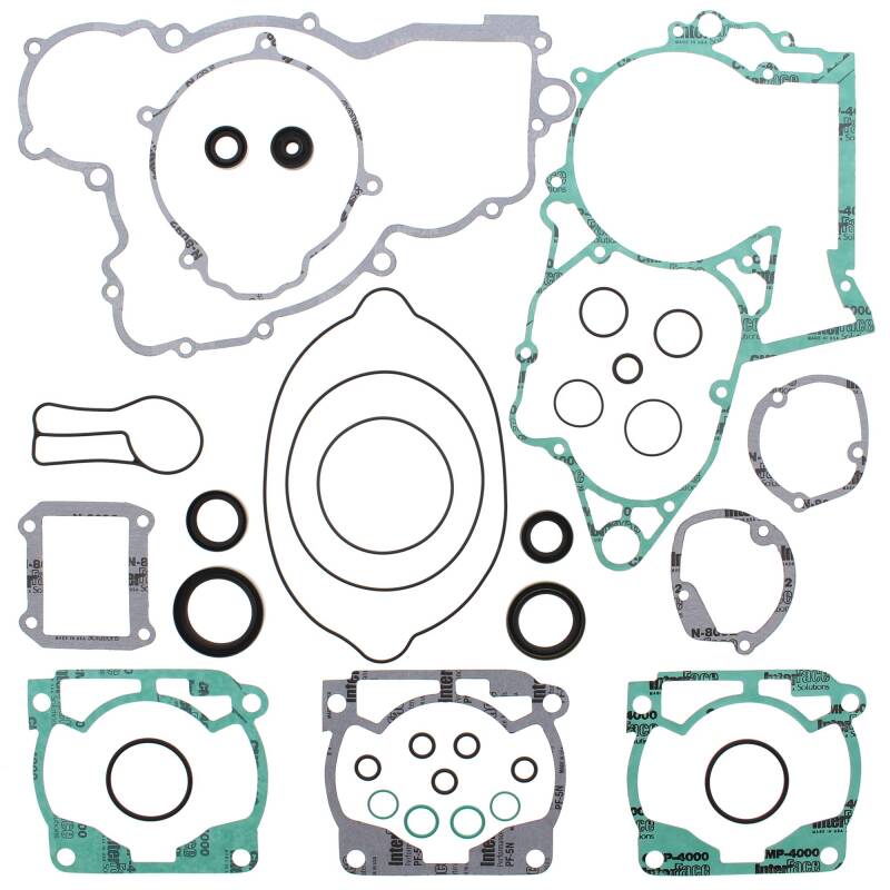 Vertex Pistons Vertex Gaskets 2004 KTM EXC 250 Complete Gasket Kit w/ Oil Seals