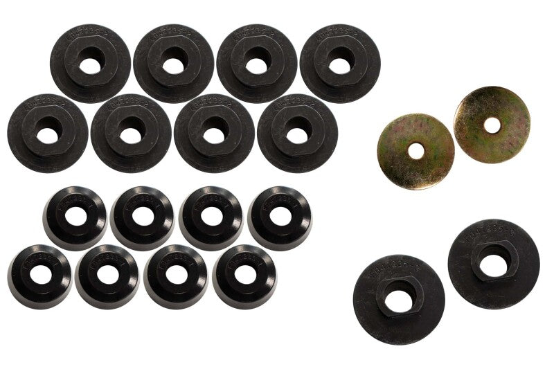 Fishbone Offroad 08-18 Ford F-250 - Black Polyurethane Body Mount Kit