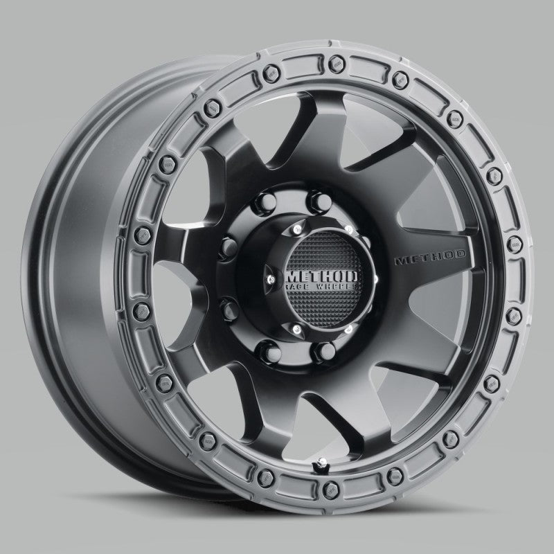 Method Wheels Method MR317 18x9 +18mm Offset 8x6.5 130.81mm CB Matte Black Wheel