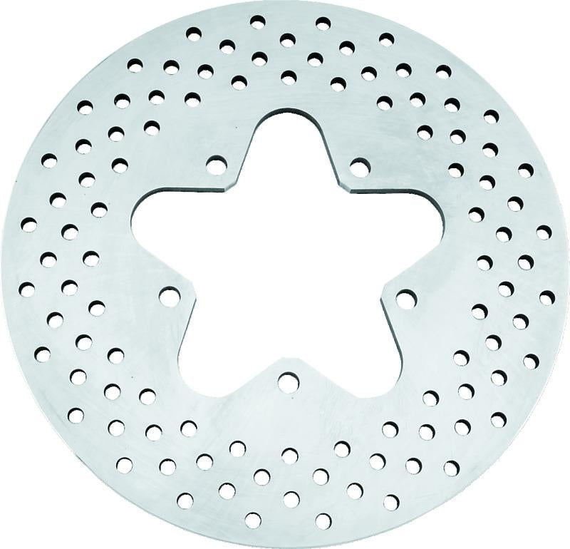 Bikers Choice 86-99 FLT Stock Replacement Rear Brake Rotor Drilled Steel H-D 40936-86