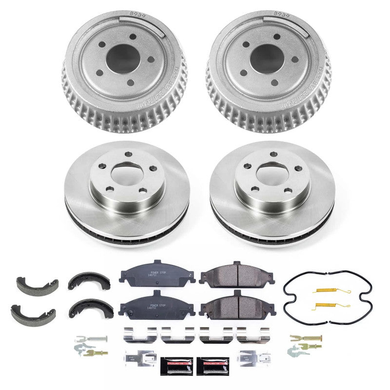 PowerStop Power Stop 03-04 Oldsmobile Alero Front & Rear Autospecialty Brake Kit