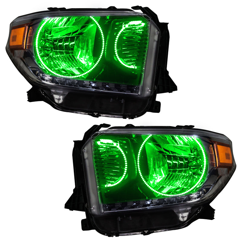 ORACLE Lighting Oracle 14-17 Toyota Tundra SMD HL - Dual Halo Kit - ColorSHIFT w/ BC1 Controller