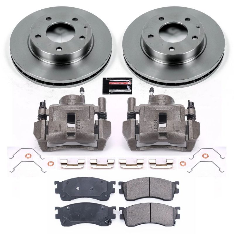 PowerStop Power Stop 01-03 Mazda Protege Front Autospecialty Brake Kit w/Calipers