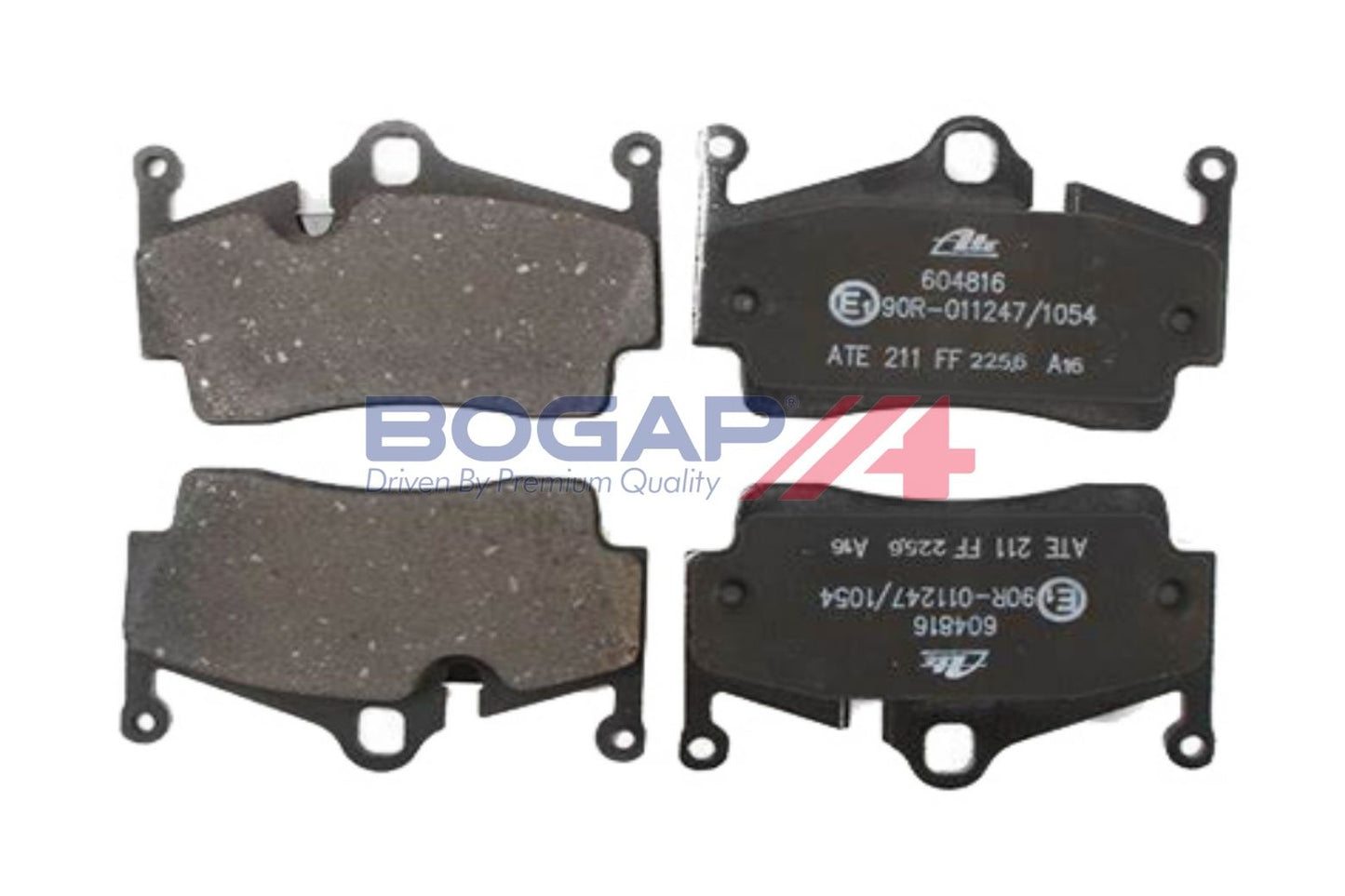 BOGAP A8210205 Brake Pad Set, Disc Brake