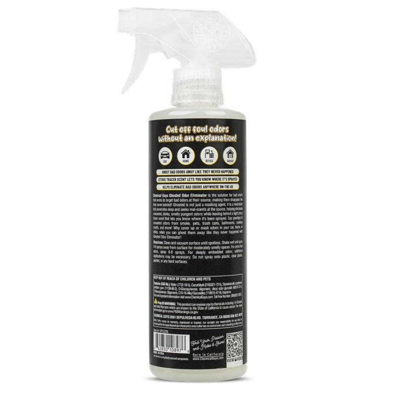 Chemical Guys Ghosted Complete Interior Vehicle Odor Eliminator - 16oz