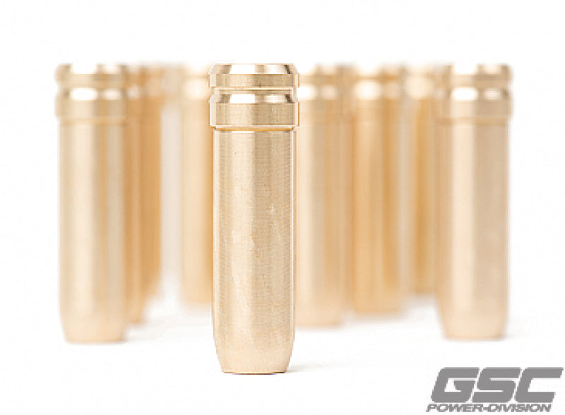 GSC Power Division GSC P-D Nissan VR38DETT +.001in OD Oversize 6.6mm Stem Exhaust Valve Guide Stopper Style - Single