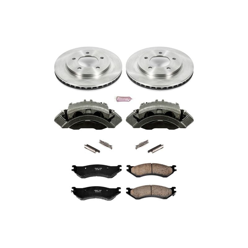 PowerStop Power Stop 98-02 Lincoln Navigator Front Autospecialty Kit w/Cals
