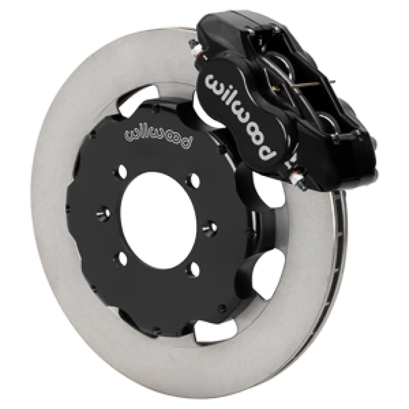 Wilwood Forged Dynalite Front Hat Kit 11.75in Black Rotor 90-05 Miata