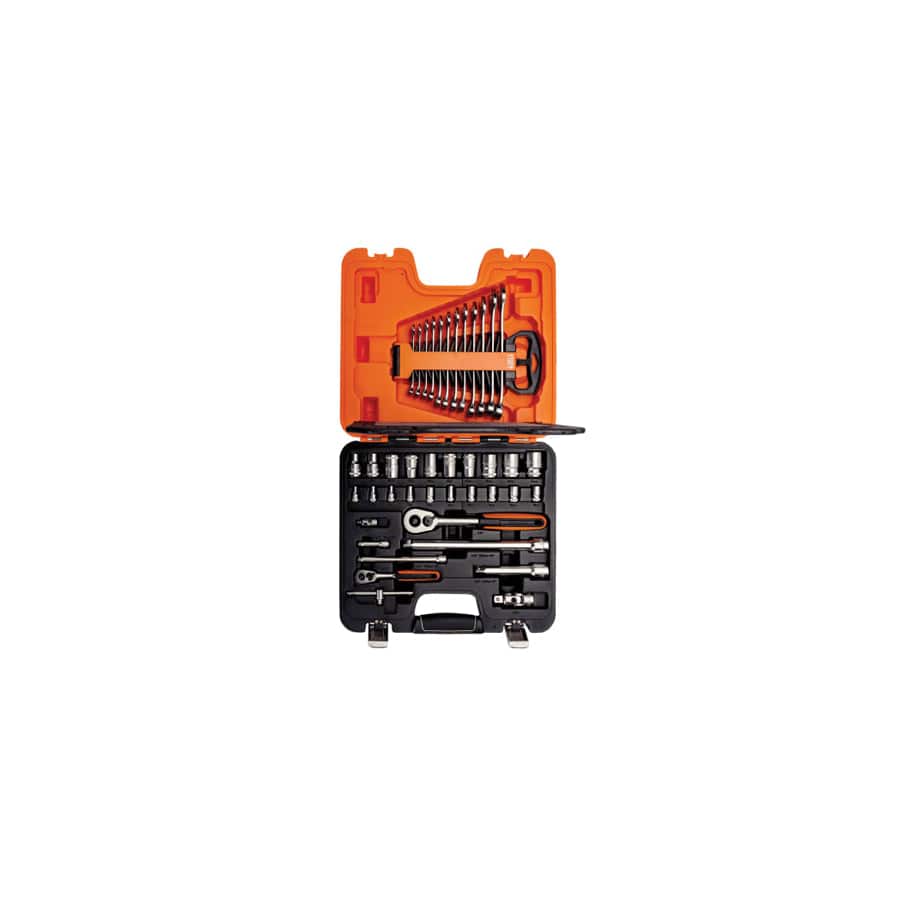 Bahco BAHS410 S410 1/4in & 1/2in Drive Socket & Spanner Set, 41 Piece