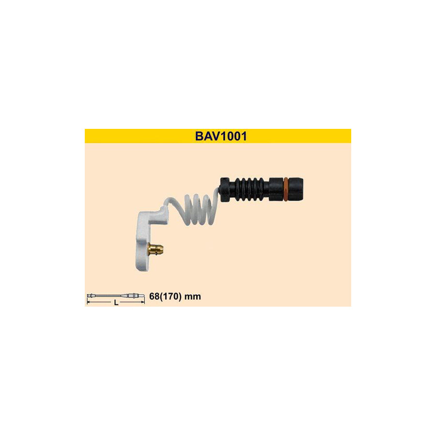 Barum Bav1001 Brake Pad Wear Sensor