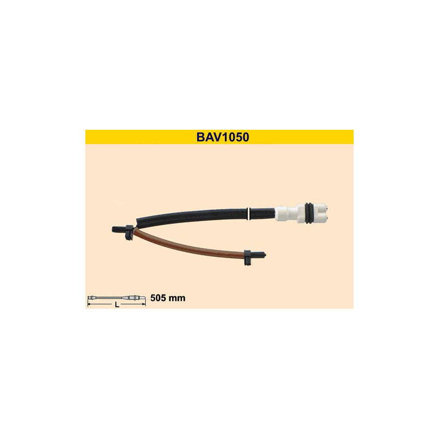 Barum Bav1050 Brake Pad Wear Sensor