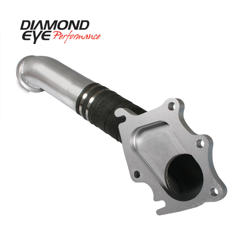 Diamond Eye Performance Diamond Eye TURBO-DIRECT 3in AL CHEVY LB7 DURAMAX 01-04 5 BTWN TURBO & F PIPE TRANS DIPSTICK MOD REQ