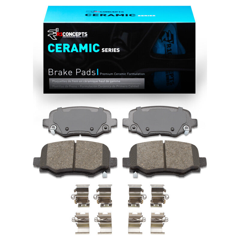 R1 Concepts R1 2014-2023 Chrysler 200 Rear R1 Ceramic Pads & Hardware Kit