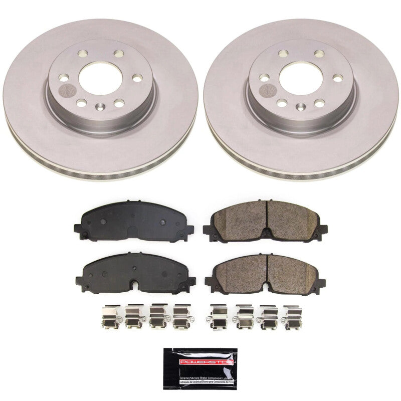 PowerStop Power Stop 21-22 Chevrolet Colorado Front Z17 Coated Brake Kit