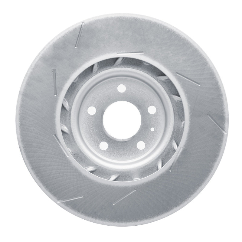 DFC 15-23 Porsche Macan Right Front Slotted Hi-Carbon Alloy Geomet Coated Rotor