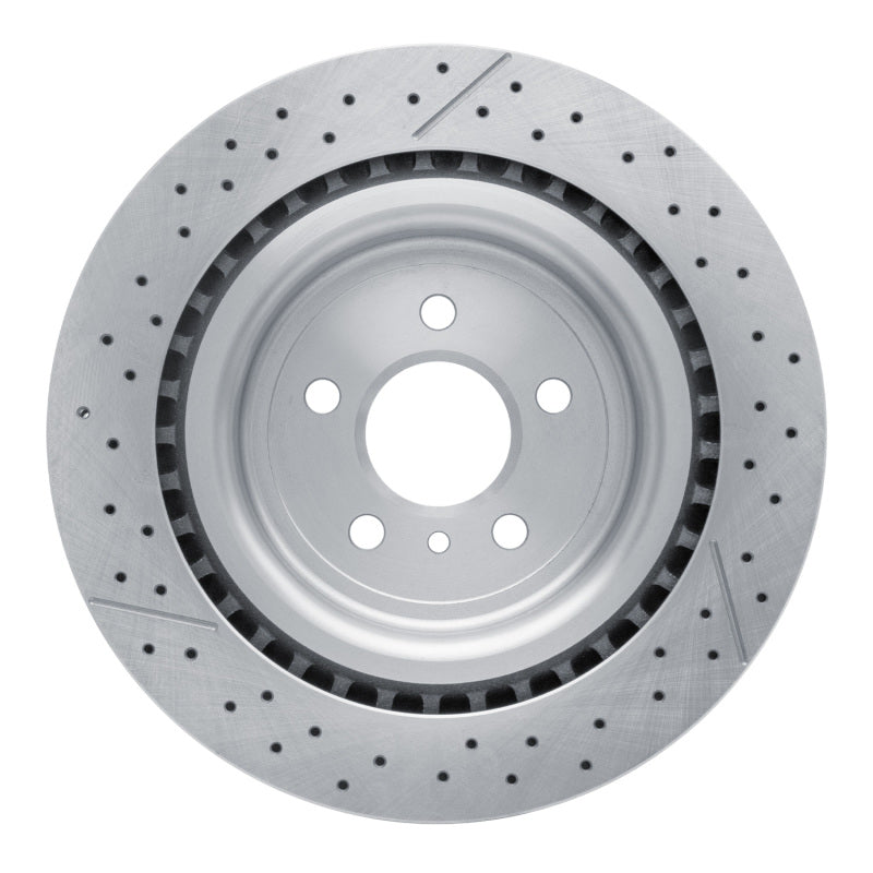DFC 12-19 Mercedes-Benz GLE63 AMG Rear Drilled and Slotted Brake Rotor