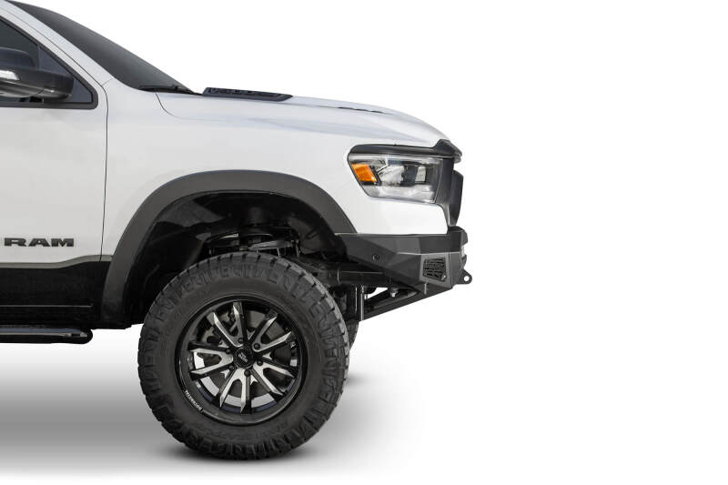 Addictive Desert Designs 2019 Ram Rebel 1500 Stealth Fighter Fr Bumper w/Winch&Parking Sensor Mounts