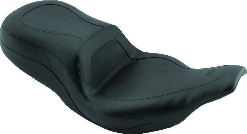 Mustang Motorcycle Mustang 89-96 Harley Electra Glide, Tour Glide Sport Touring 1PC Seat - Black