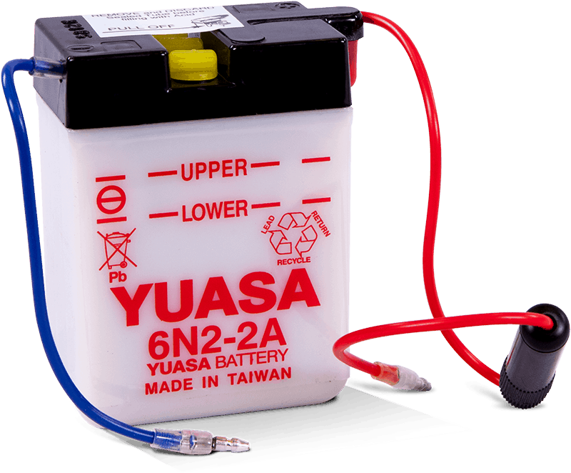 Yuasa Battery Yuasa 6N2-2A Conventional 6-Volt Battery