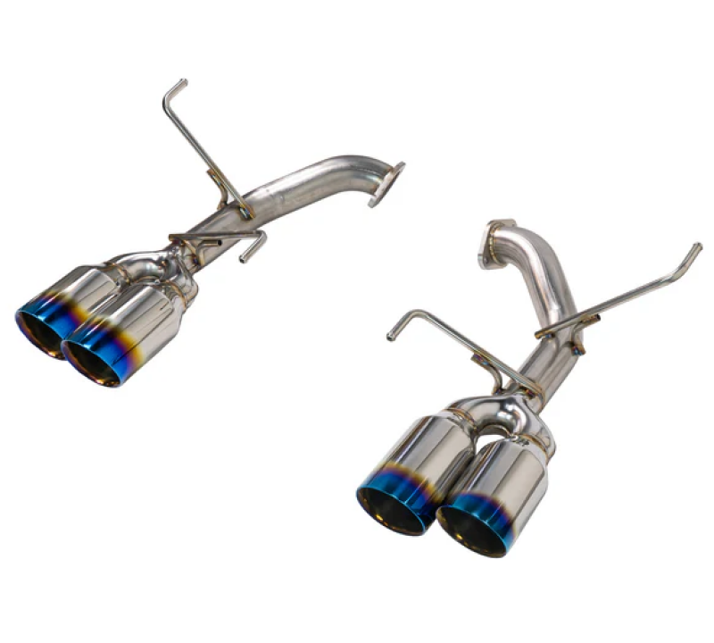 Remark 2022+ Subaru WRX (VB) 4in Axle Back Exhaust w/ Burnt Stainless Double Wall Tip