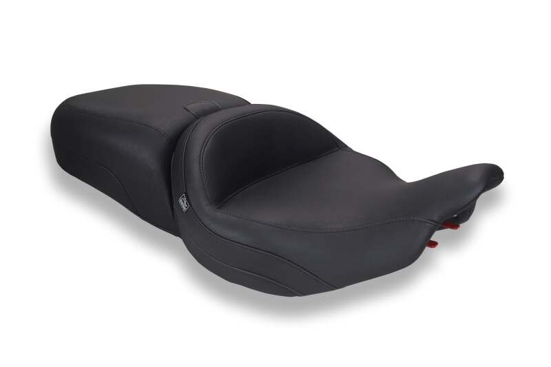 Mustang Motorcycle Mustang 23-26 Harley CVO Road Glide, Street Glide, Smooth ST 1pc 2Up Blk w/ Blk Thread