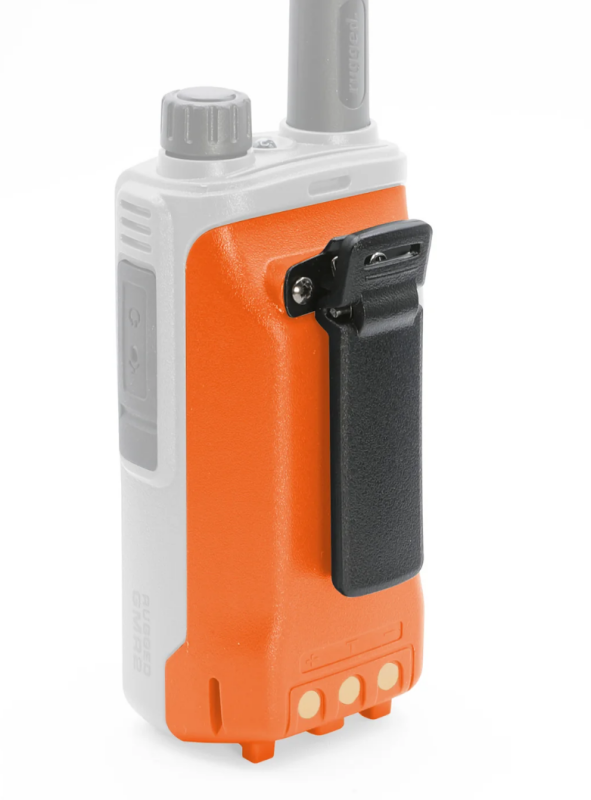 Rugged Radios GMR2/GMR2 PLUS Handheld Long-Lasting XL Lithium Battery w/USB Charging Safety Orange