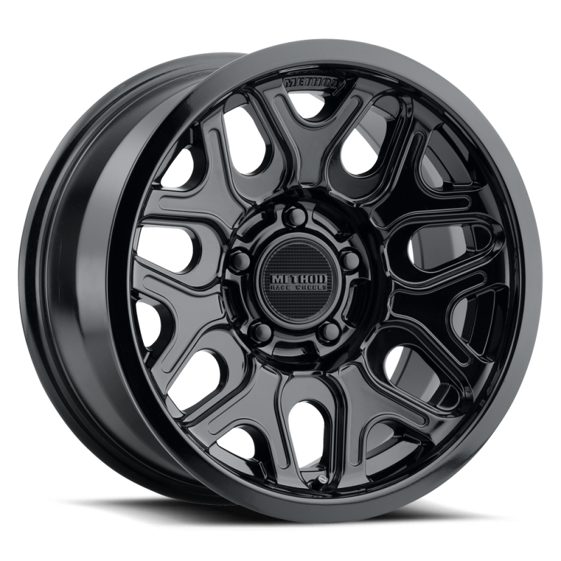 Method Wheels Method MR322 20x9 / +12mm Offset / 5x150 BP / 110.5mm CB Gloss Black Wheel