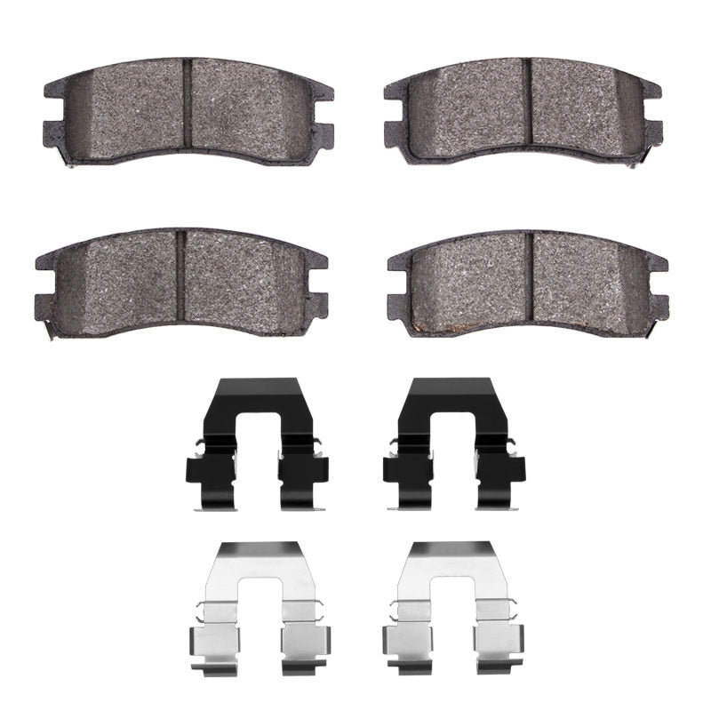 DFC 91-99 Buick Park Avenue Rear 5000 Advanced Semi Metallic Brake Pads and Hardware Kit