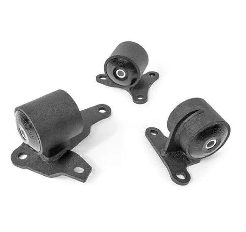Innovative Mounts Innovative 90-93 Accord H/F Series Black Steel Mounts 75A Bushings