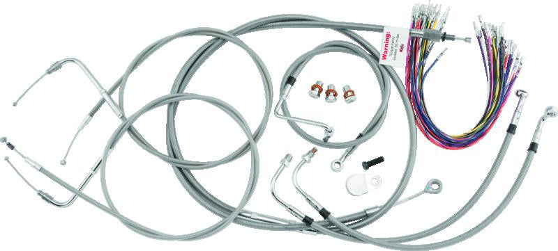 Burly Brand Control Kit 18in - Stainless Steel