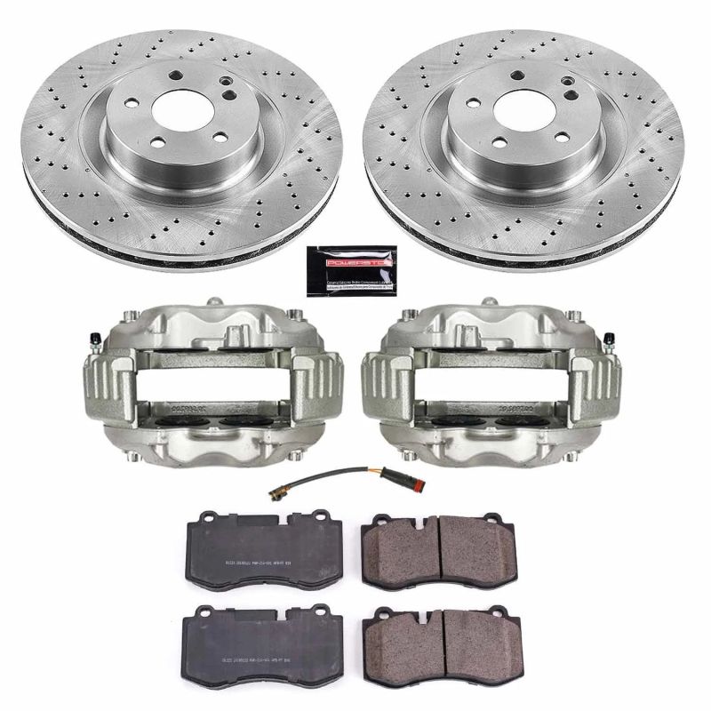 PowerStop Power Stop 09-12 Mercedes-Benz SL550 Front Autospecialty Kit w/Cals