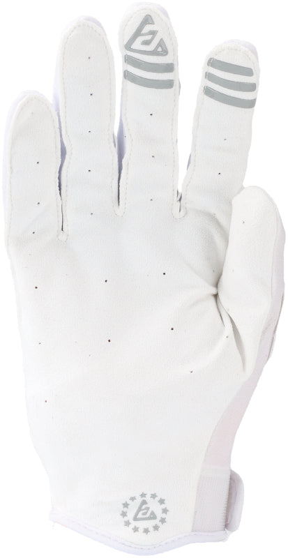 Answer Ascent Gloves White/Grey - Medium