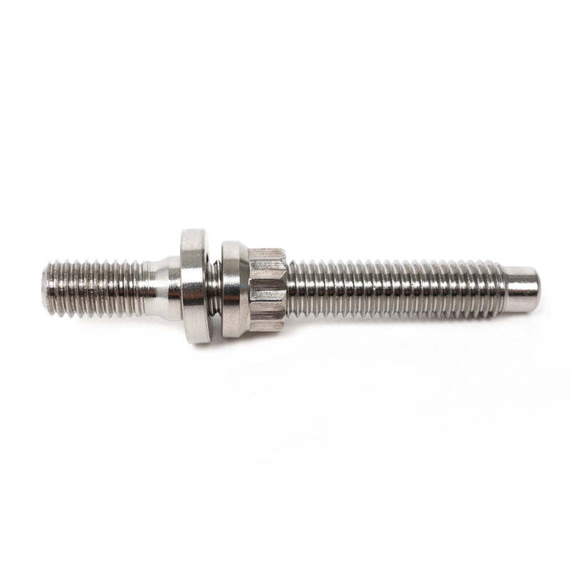 BLOX Racing SUS303 Stainless Steel Manifold Stud Kit M8 x 1.25mm 65mm in Length - 9-piece