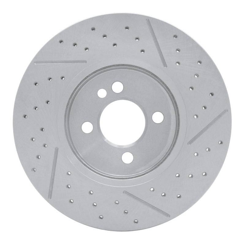 DFC 07-15 Mini Cooper Clubman Front Drilled and Slotted Brake Rotor