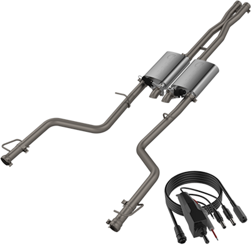 QTP 2015-2023 Dodge Challenger 5.7L QTP Screamer Cat Back