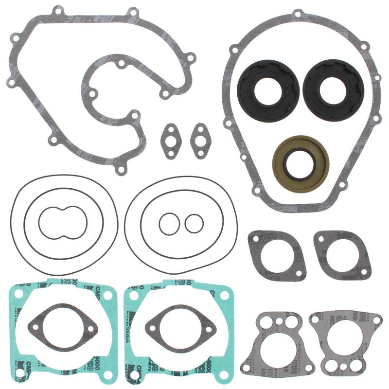 Vertex Pistons Vertex Gaskets 02-04 Polaris Virage I Complete Gasket Kit w/ Oil Seals