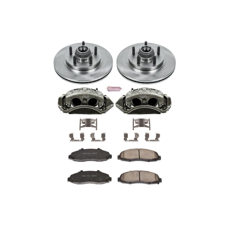 PowerStop Power Stop 2003 Ford F-150 Front Autospecialty Kit w/Cals