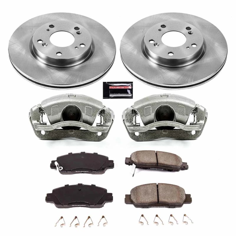 PowerStop Power Stop 16-17 Honda Accord Front Autospecialty Brake Kit w/Calipers