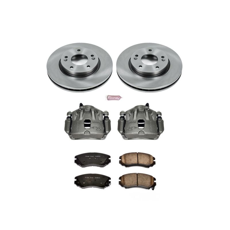 PowerStop Power Stop 07-10 Hyundai Elantra Front Autospecialty Brake Kit w/Calipers