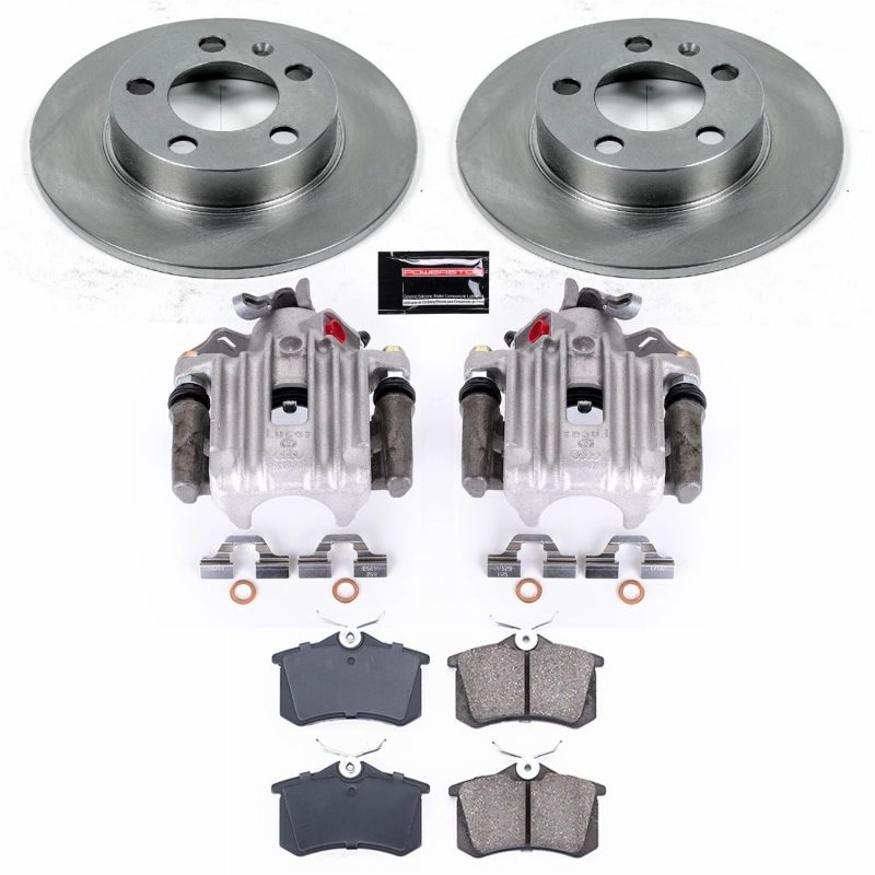 PowerStop Power Stop 1999 Volkswagen Jetta Rear Autospecialty Brake Kit w/Calipers