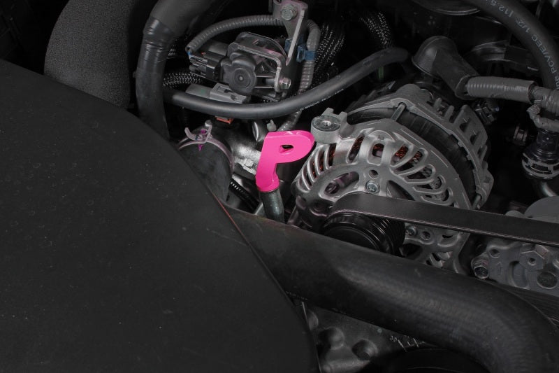 Perrin Performance PERRIN 15-26 Subaru WRX & 13-26 BRZ/FR-S/86/GR86 Dipstick Handle P Style - Hyper Pink