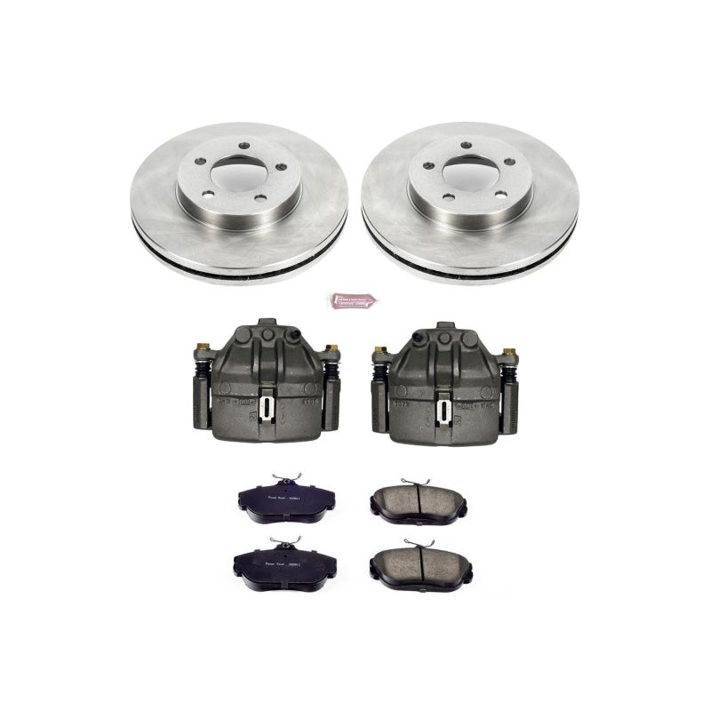 PowerStop Power Stop 94-00 Ford Taurus Front Autospecialty Brake Kit w/Calipers