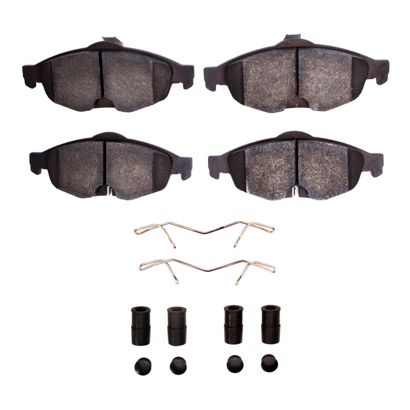 R1 Concepts R1 2001-2006 Chrysler Sebring Front R1 Semi Met Pads & Hardware Kit