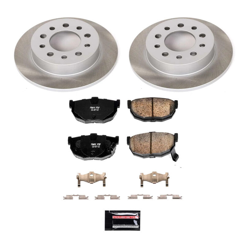 PowerStop Power Stop 03-08 Hyundai Tiburon Rear Semi-Coated Rotor Kit