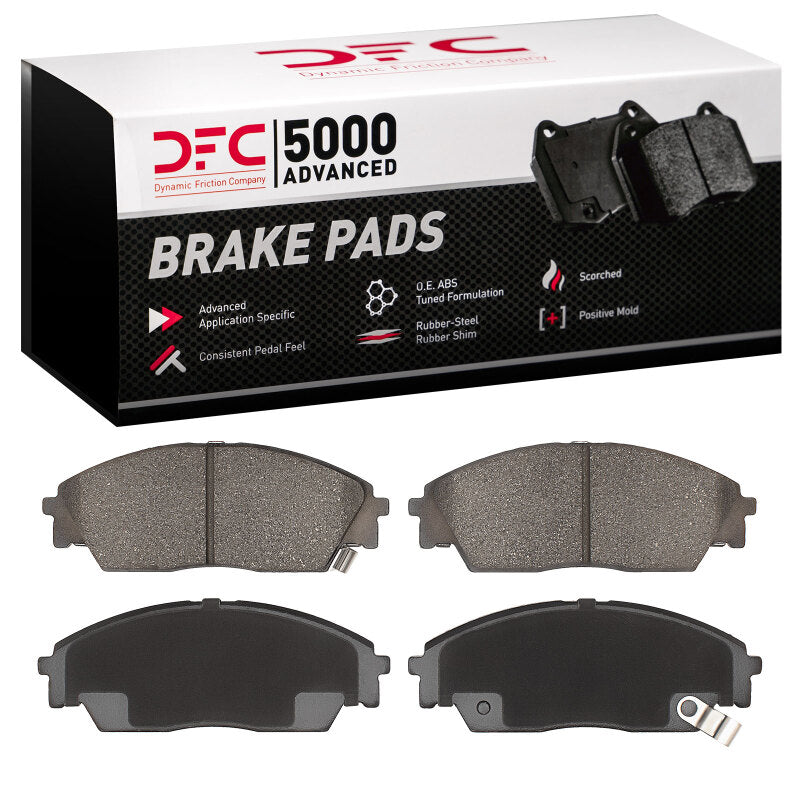 DFC 88-91 Honda CRX Front 5000 Advanced Semi Metallic Brake Pads