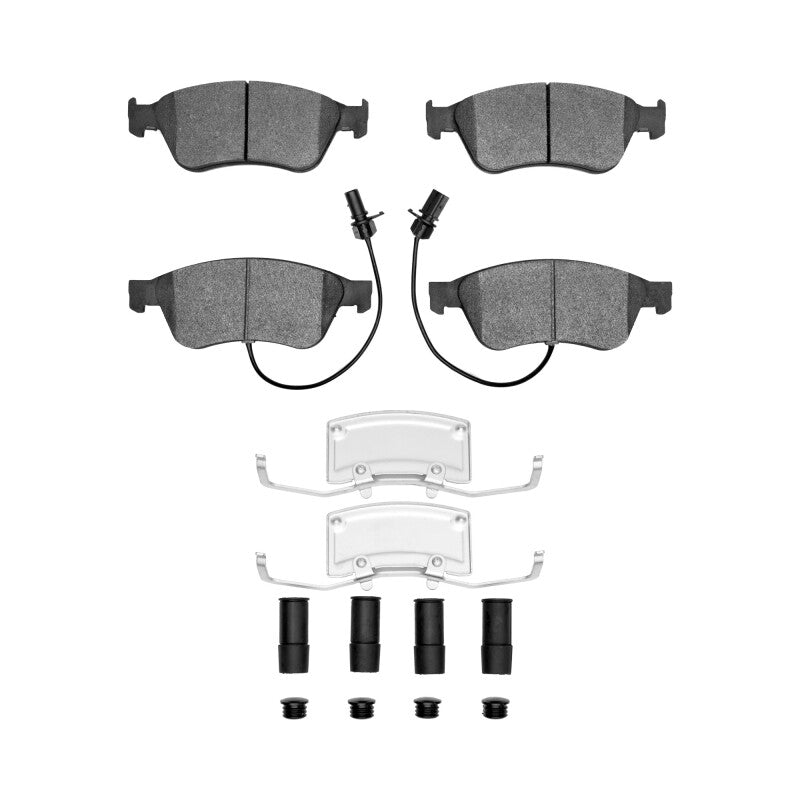 R1 Concepts R1 04-11 Audi A8 Front Ceramic Pads & Hardware Kit