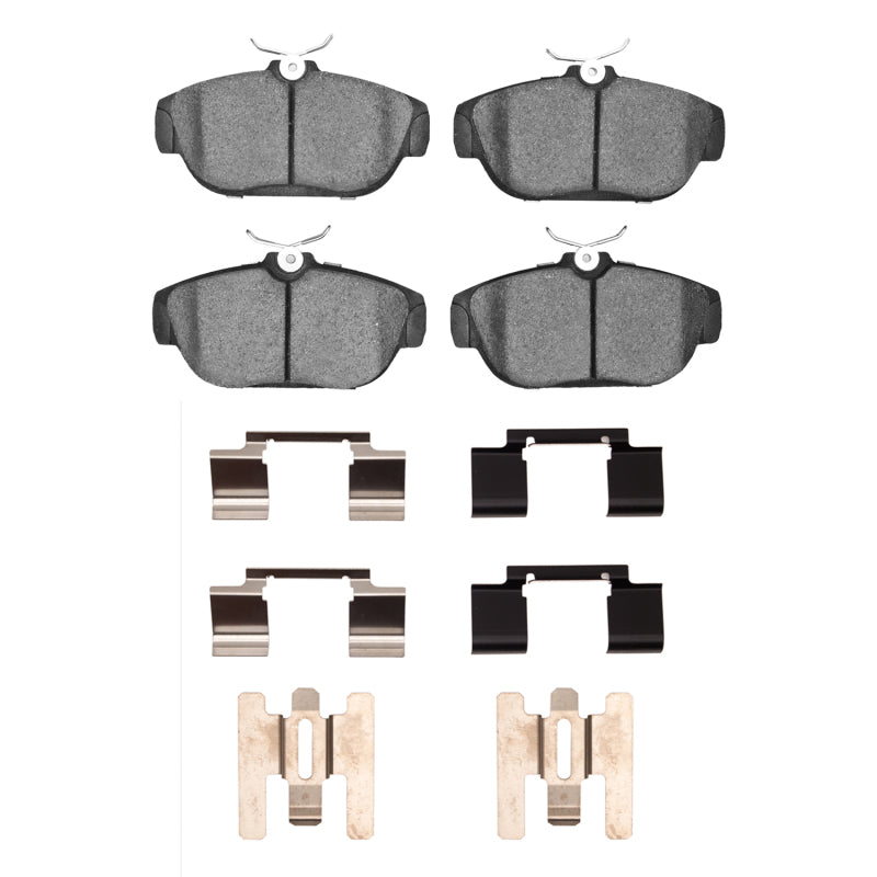 R1 Concepts R1 91-98 Volvo 960 Front Semi Met Pads & Hardware Kit