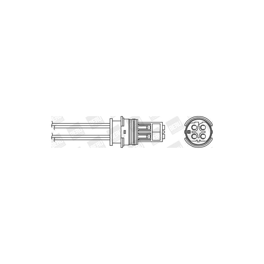 Beru Ozh218 Lambda Sensor