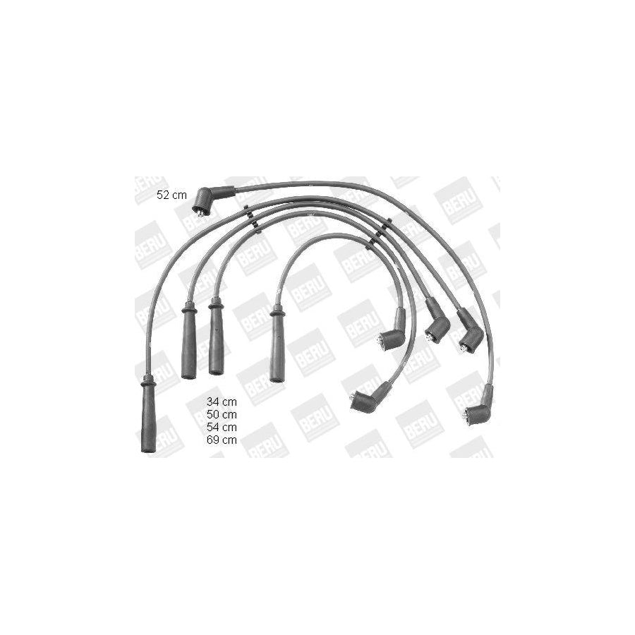 Beru Zef1308 Ignition Cable Kit for Toyota 4Runner (N50, N60, N70)