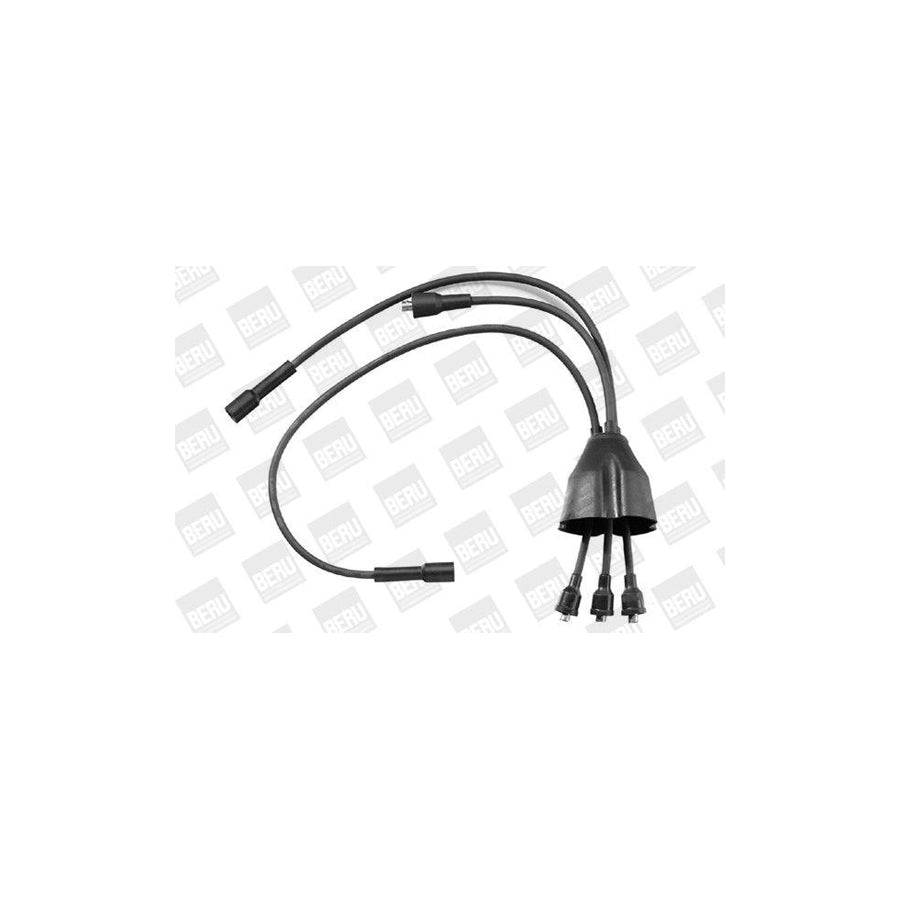 Beru Zef978 Ignition Cable Kit for Fiat 126 (126)